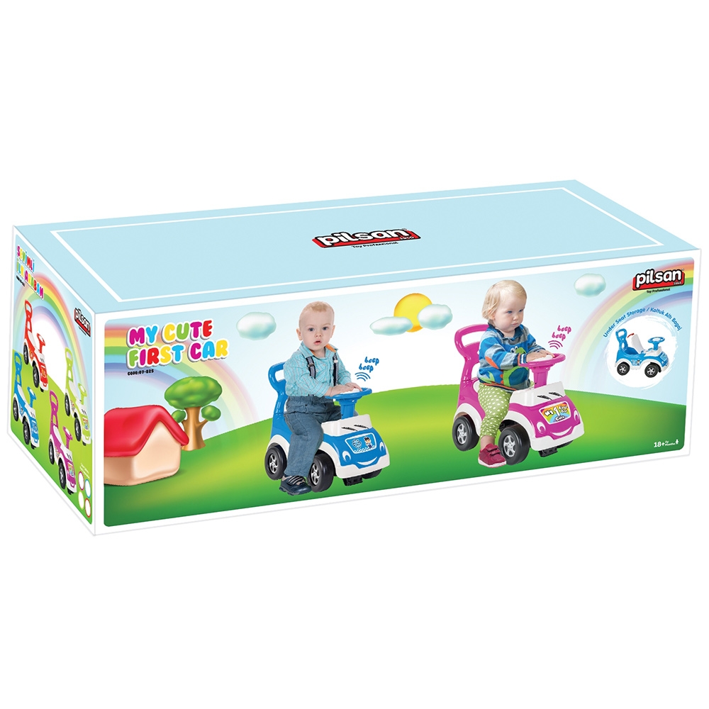 Masinuta Pilsan My Cute First Car pink - imagine 3
