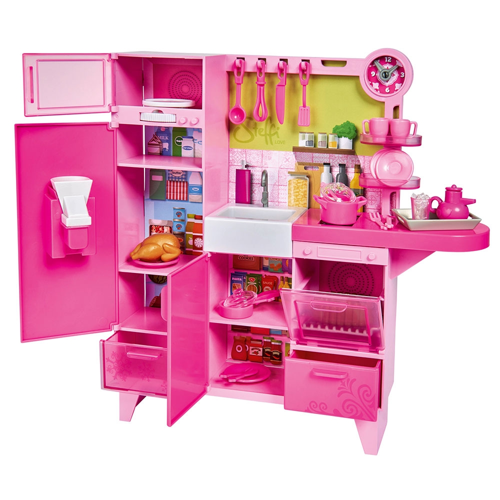 Papusa Simba Steffi Love Kitchen Studio 29 cm cu bucatarie si accesorii Papusa Simba Steffi Love Kitchen Studio 29 cm cu bucatarie si accesorii