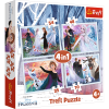 Set puzzle 4 in 1 Trefl Disney Frozen 2, In padurea magica, 1×35 piese, 1×48 piese, 1×54 piese, 1×70 piese Set puzzle 4 in 1 Trefl Disney Frozen 2, In padurea magica, 1×35 piese, 1×48 piese, 1×54 piese, 1×70 piese