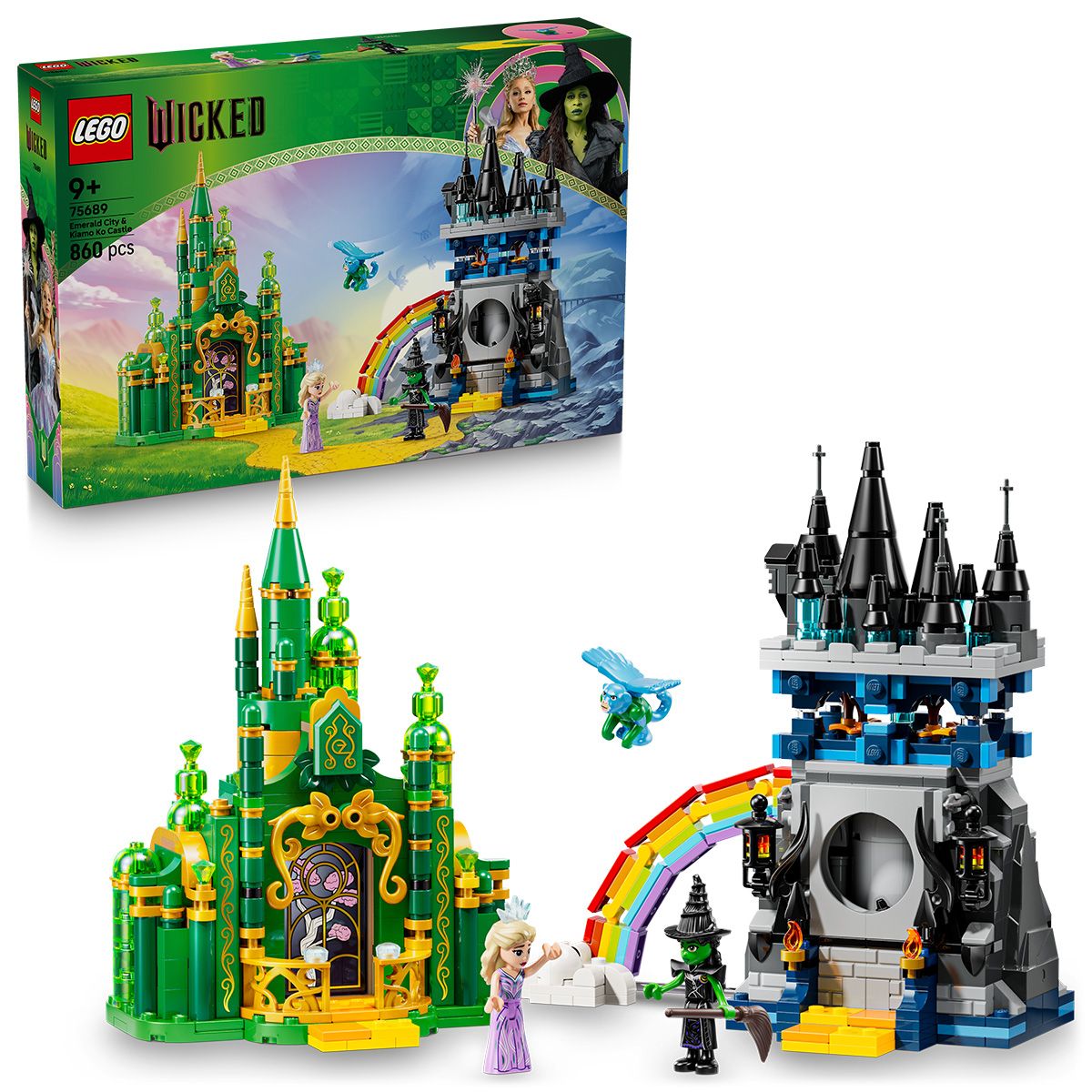LEGO WICKED EMERALD CITY SI CASTELUL KIAMO KO 75689 - imagine 2