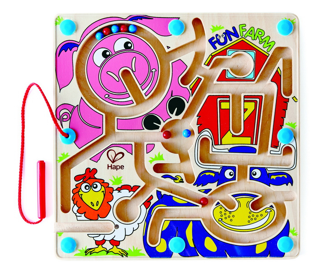 HAPE LABIRINT MAGNETIC FERMA DISTRACTIVA - imagine 2