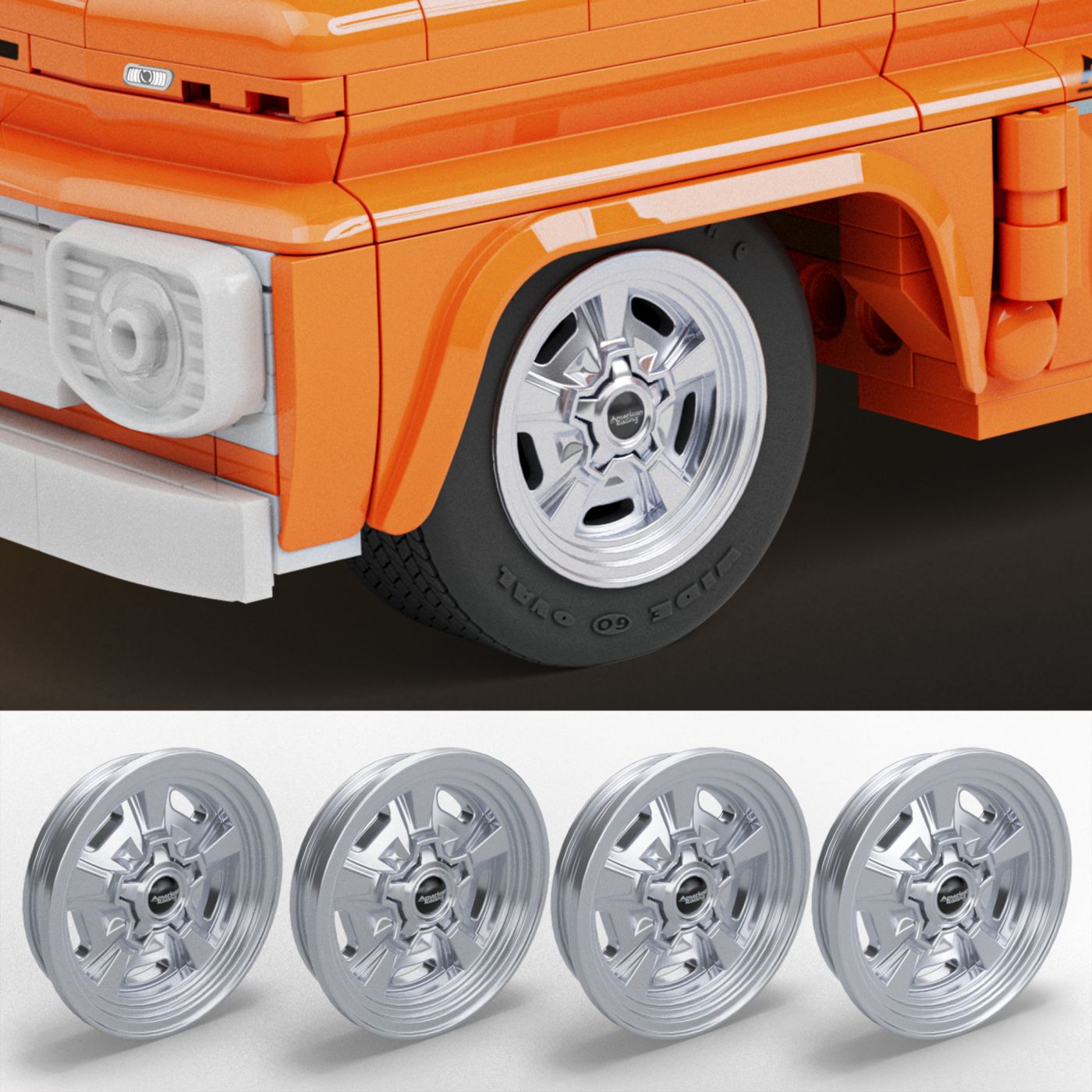 HOT WHEELS ELITE SERIES SET DE CONSTRUCTII CAMIONETA PERSONALIZATA CHEVROLET 1962 - imagine 10