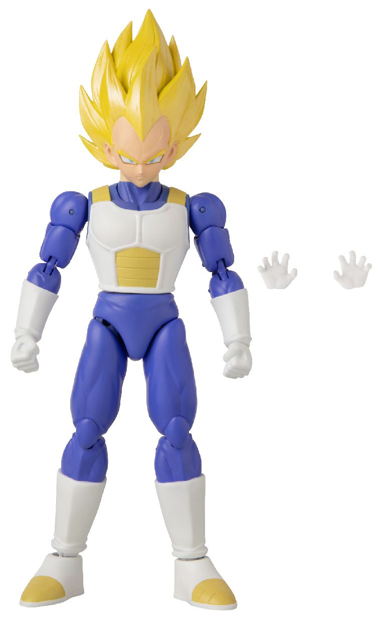 BANDAI FIGURINA DRAGON BALL DRAGON STARS SUPER SAIYAN VEGETA 17CM - imagine 2