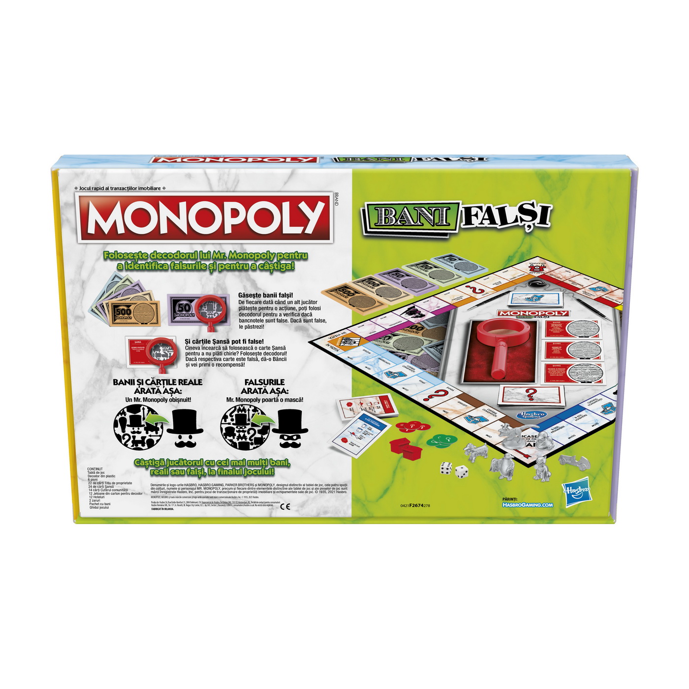 JOC MONOPOLY CROOKED CASH BANI FALSI IN LIMBA ROMANA - imagine 6