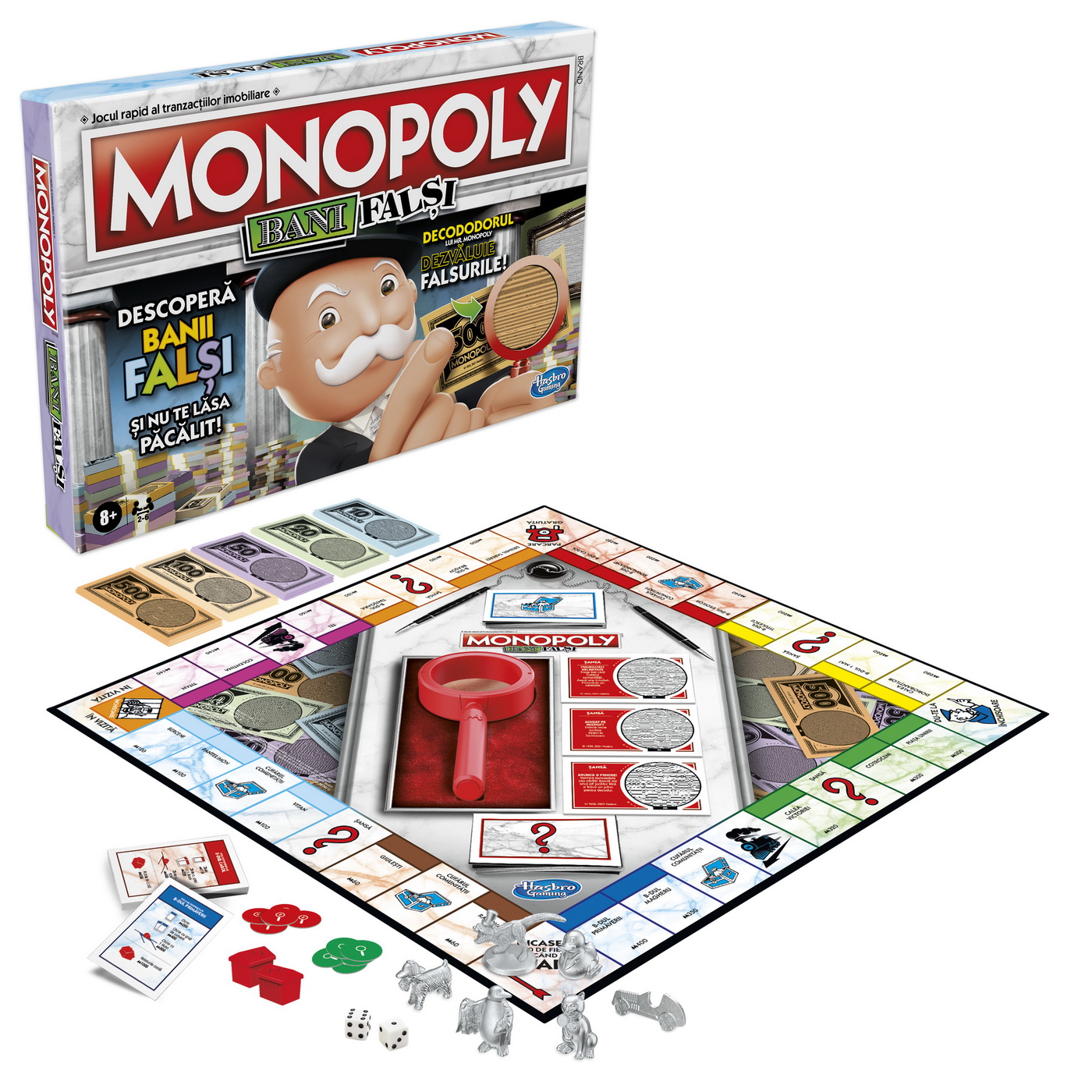 JOC MONOPOLY CROOKED CASH BANI FALSI IN LIMBA ROMANA - imagine 8