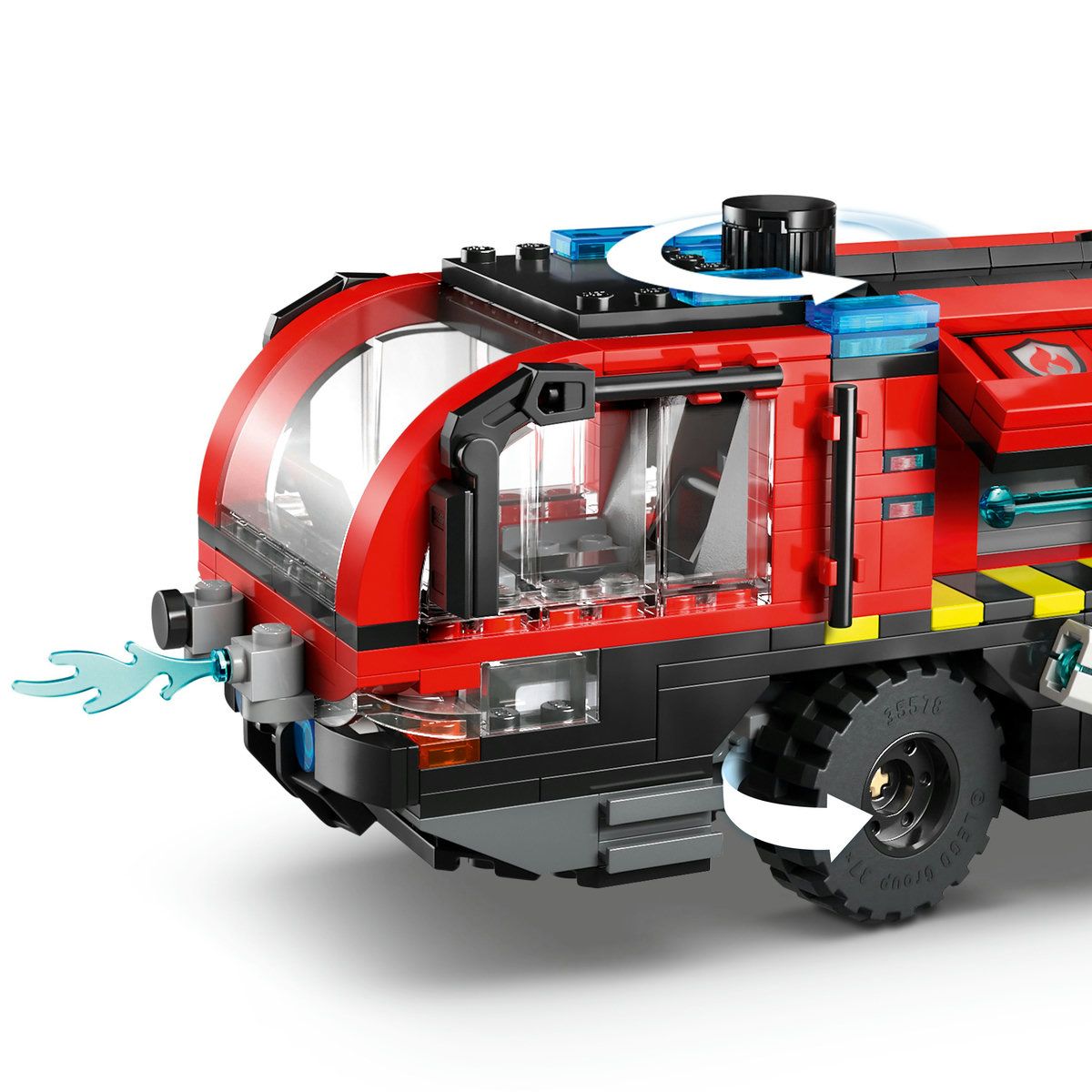 LEGO CITY AUTOSPECIALA DE POMPIERI LA AEROPORT 60499 - imagine 4