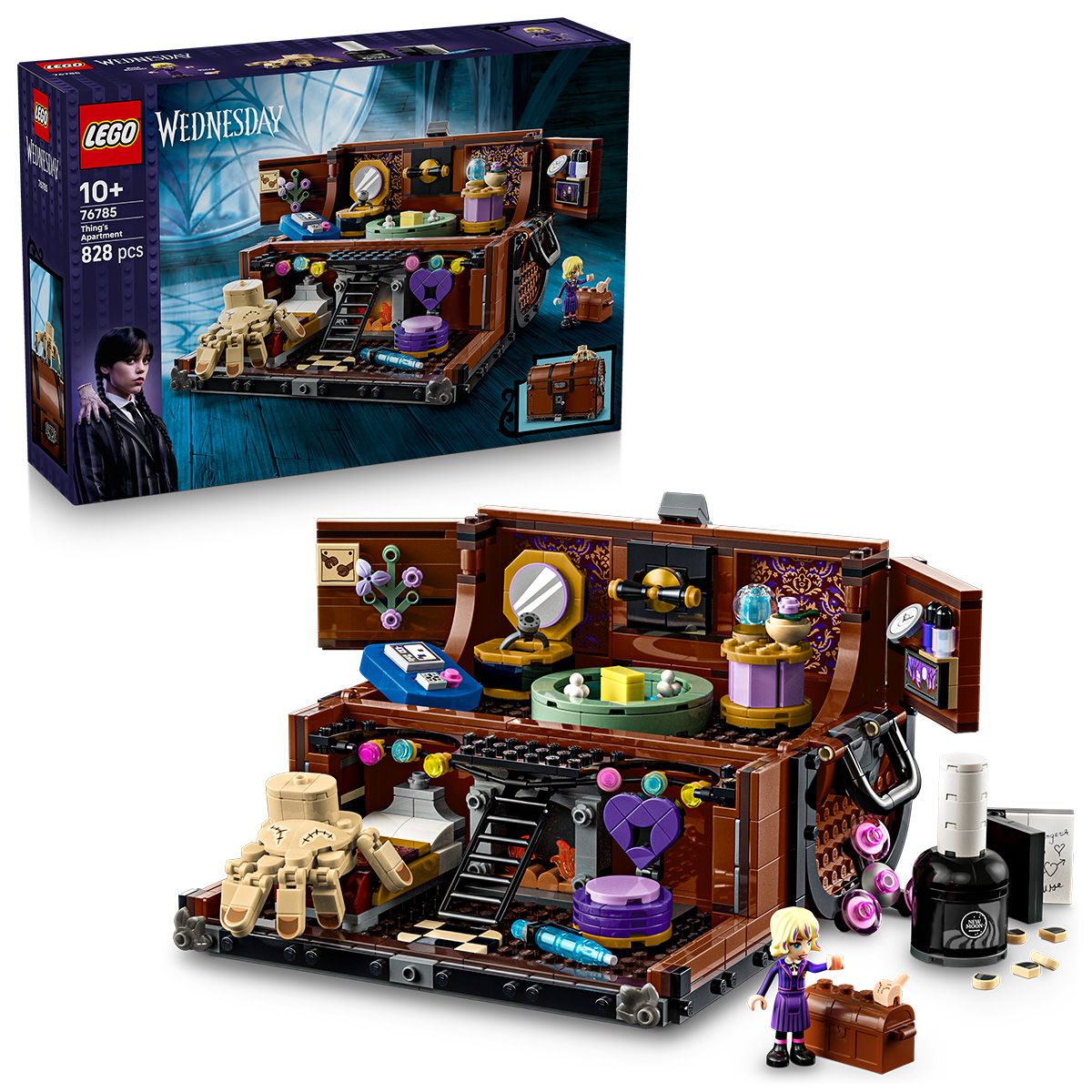 LEGO WEDNESDAY APARTAMENTUL LUI MANA 76785 - imagine 2