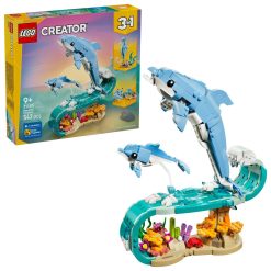 LEGO CREATOR ANIMALE MARINE DELFINI SUPERBI 31385 LEGO CREATOR ANIMALE MARINE DELFINI SUPERBI 31385