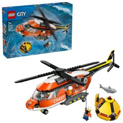 Alternative view of LEGO CITY ELICOPTER AL PAZEI DE COASTA 60503