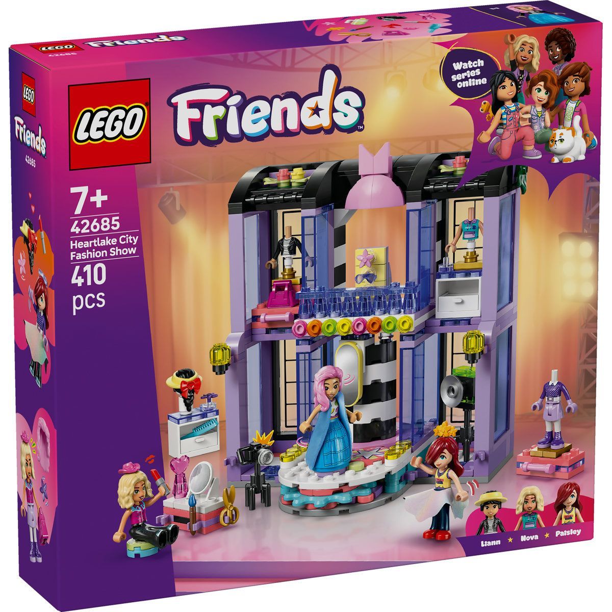 LEGO FRIENDS SHOW DE MODA IN ORASUL HEARTLAKE 42685 - imagine 2