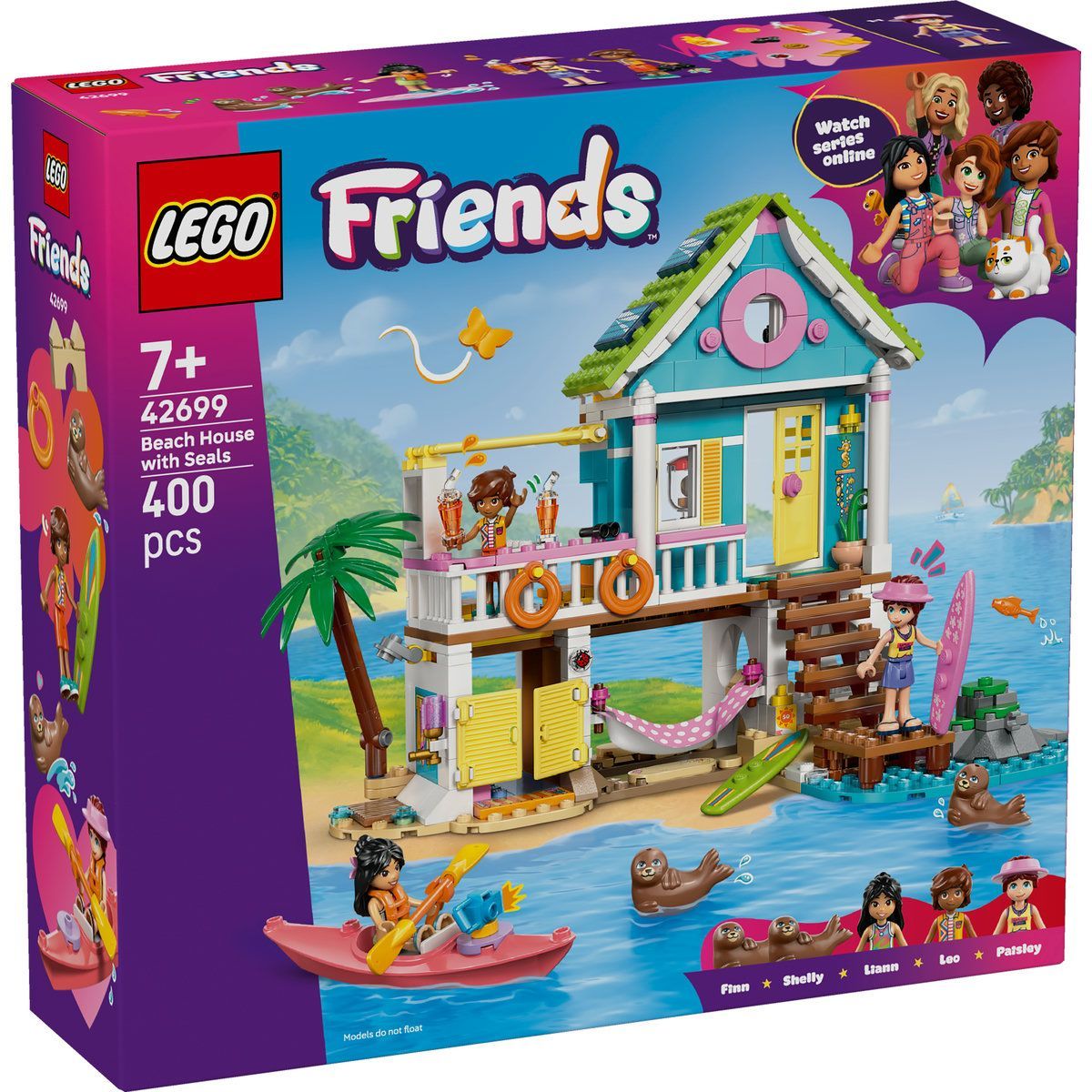 LEGO FRIENDS CASA PE PLAJA CU FOCI 42699 - imagine 2