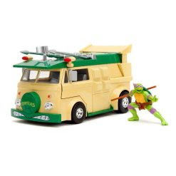 Alternative view of JADA TESTOASELE NINJA SET METALIC FIGURINA DONATELLO SI VAGONUL DE PETRECERE SCARA 1 LA 24