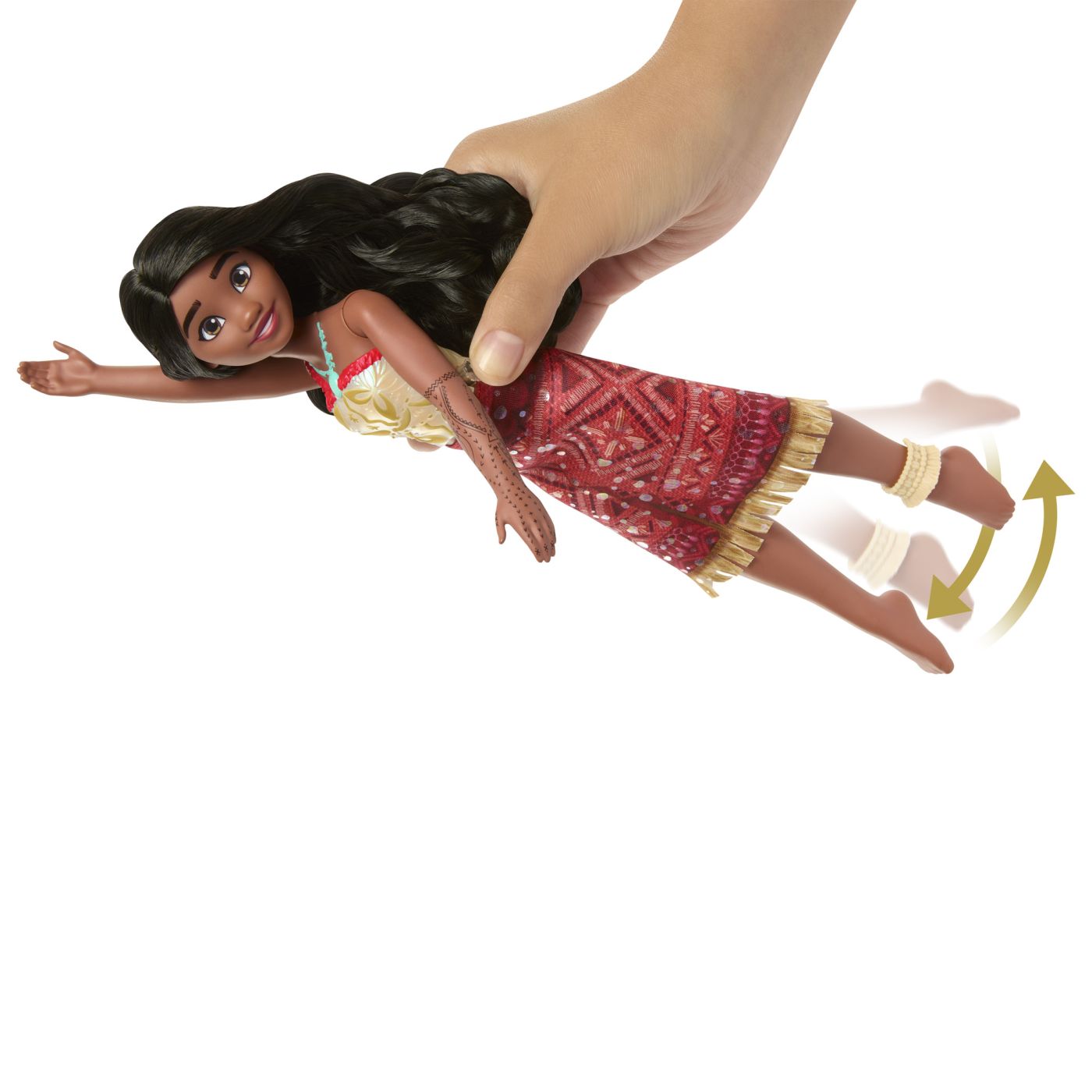 DISNEY PRINCESS COLOR CHANGE SET PAPUSA VAIANA INNOT CU ACCESORII - imagine 6