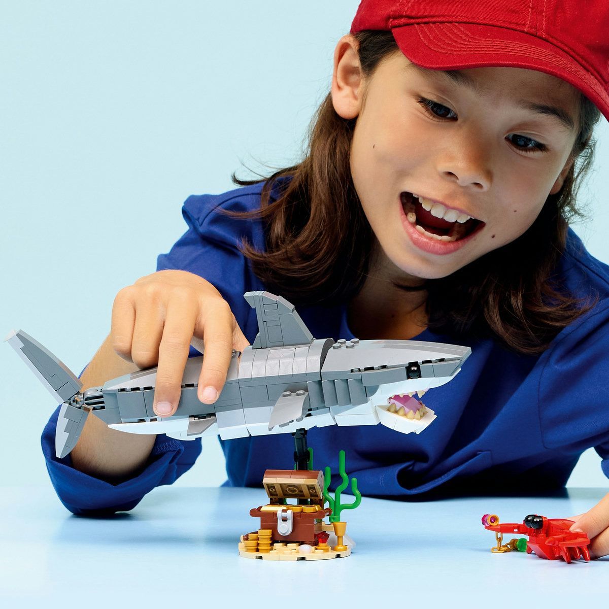 LEGO CREATOR RECHIN FEROCE CU UN CUFAR DE COMORI 31381 - imagine 6