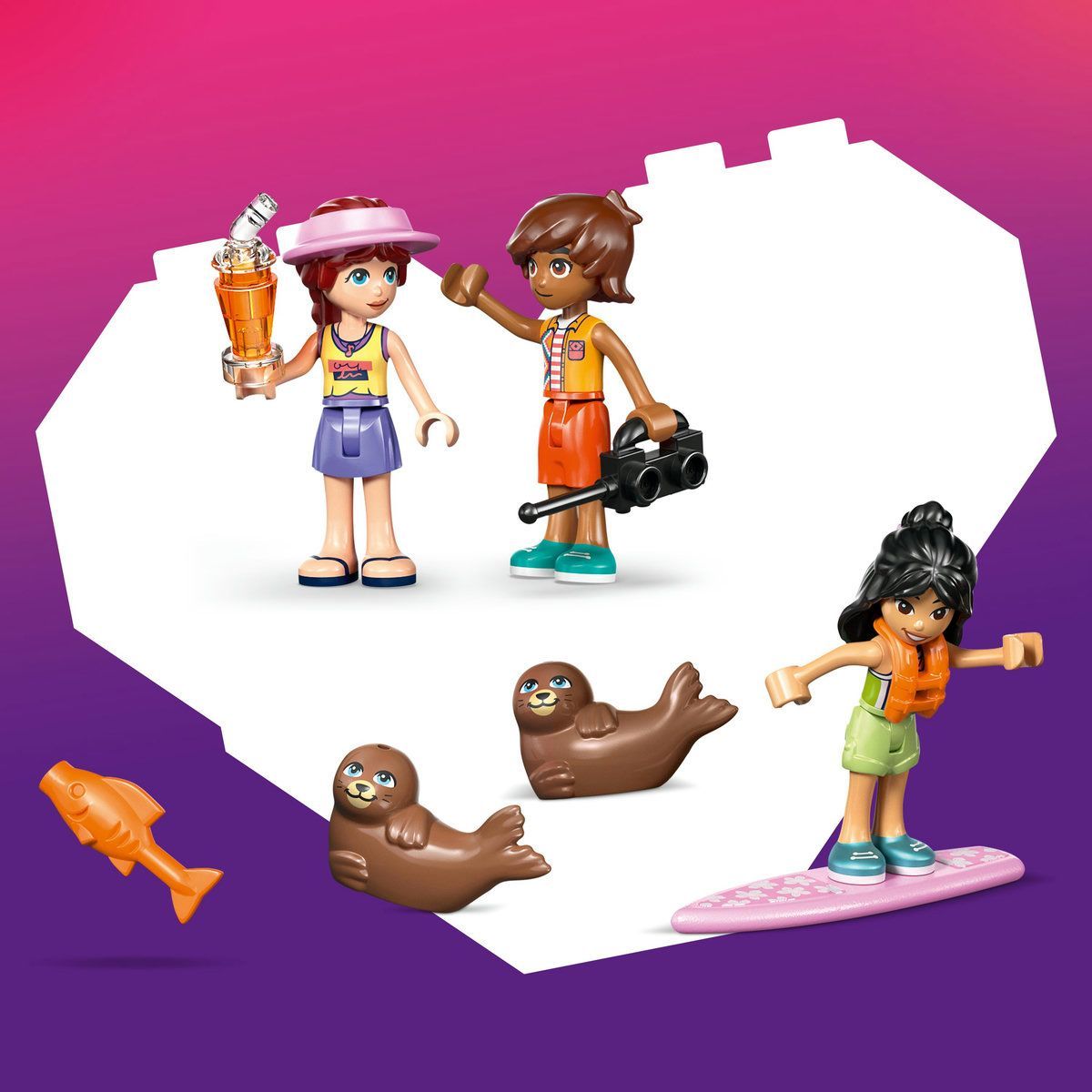 LEGO FRIENDS CASA PE PLAJA CU FOCI 42699 - imagine 7