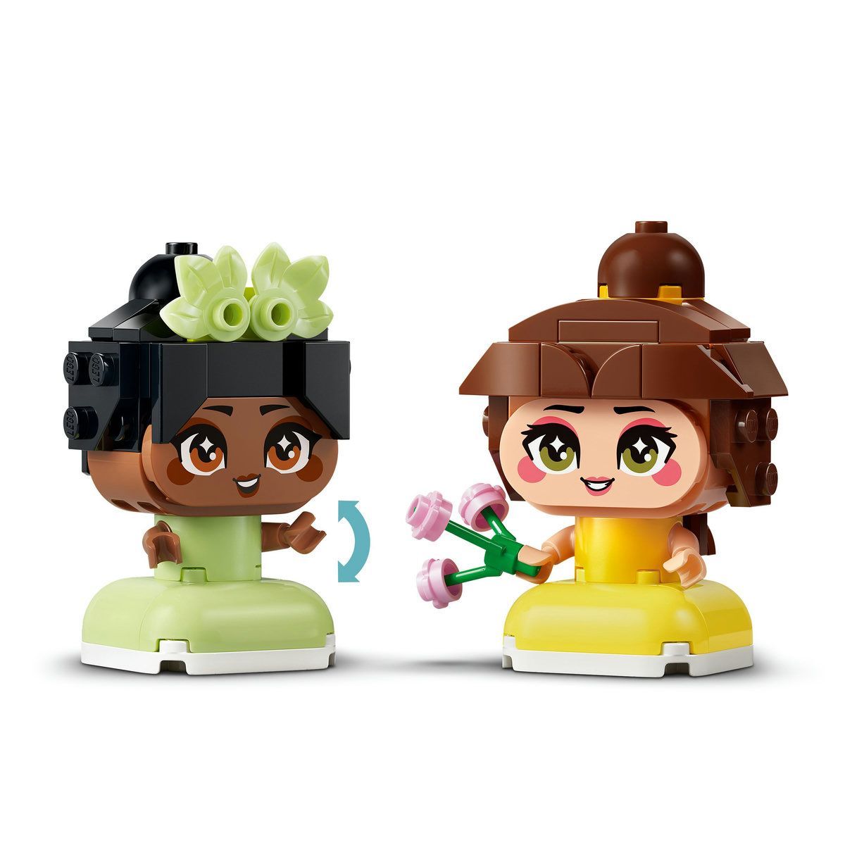 LEGO DISNEY PRINCESS MINIPRINTESELE BELLE SI TIANA LA CASTEL 43291 - imagine 7