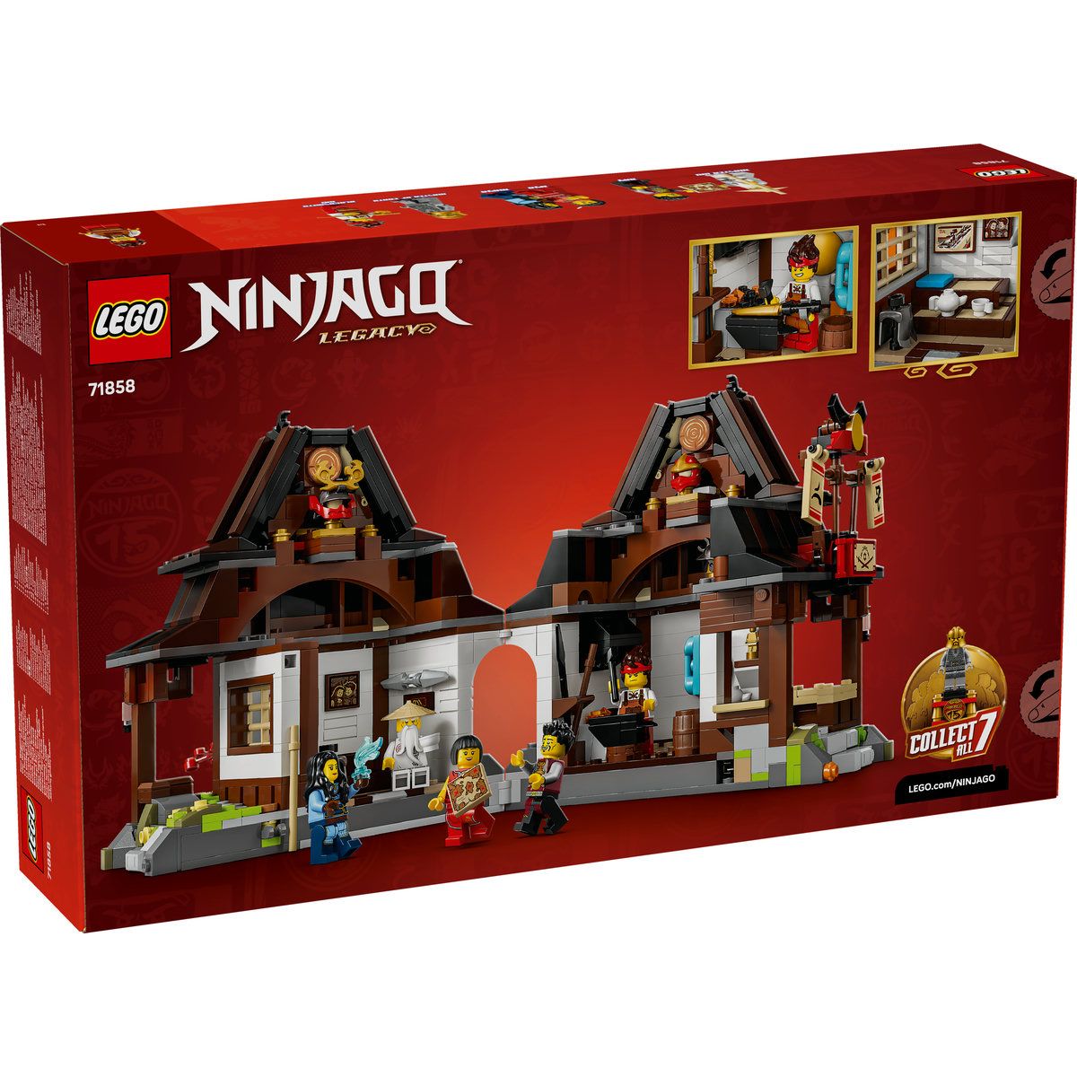 LEGI NINJAGO FIERARUL PATRU ARME LA A 15 A ANIVERSARE 71858 - imagine 8