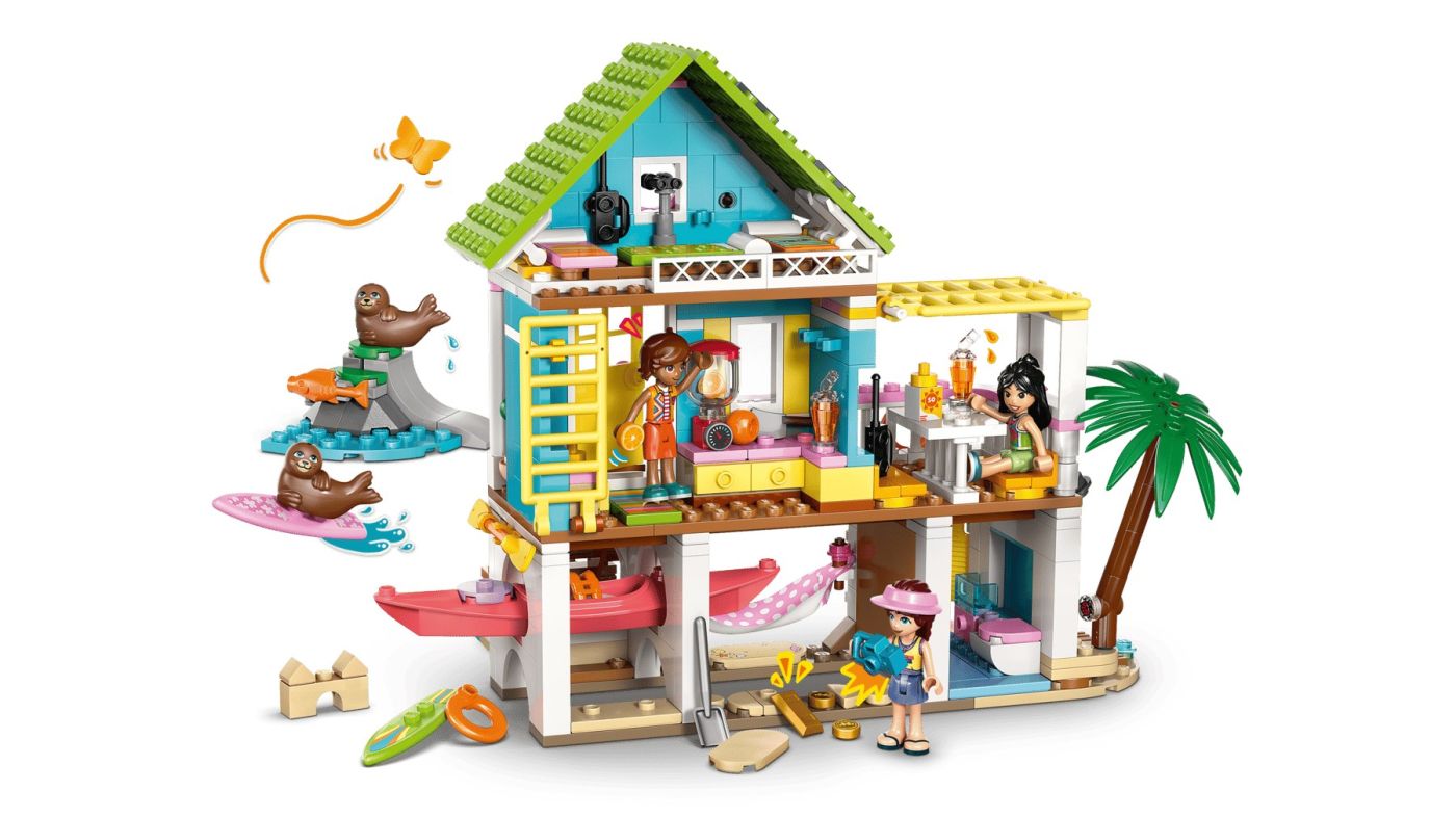 LEGO FRIENDS CASA PE PLAJA CU FOCI 42699 - imagine 9