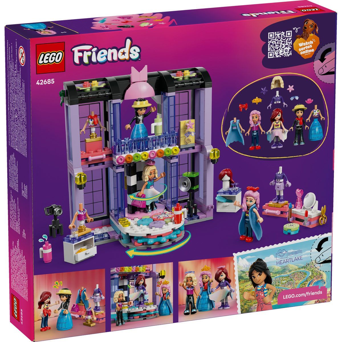LEGO FRIENDS SHOW DE MODA IN ORASUL HEARTLAKE 42685 - imagine 10