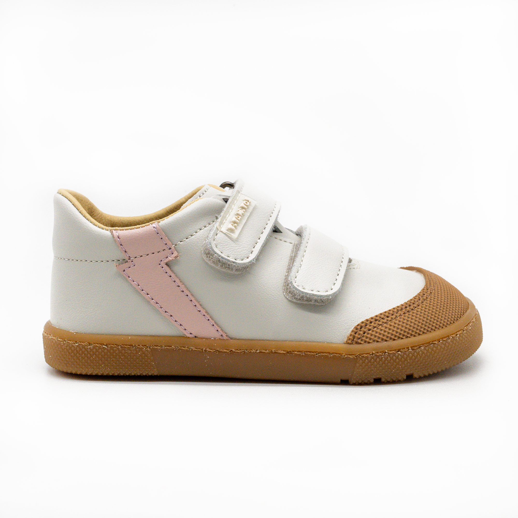 Pantofi copii fete CRB540 Rafale – Porcelana Baby, piele naturală, talpă plată - imagine 3