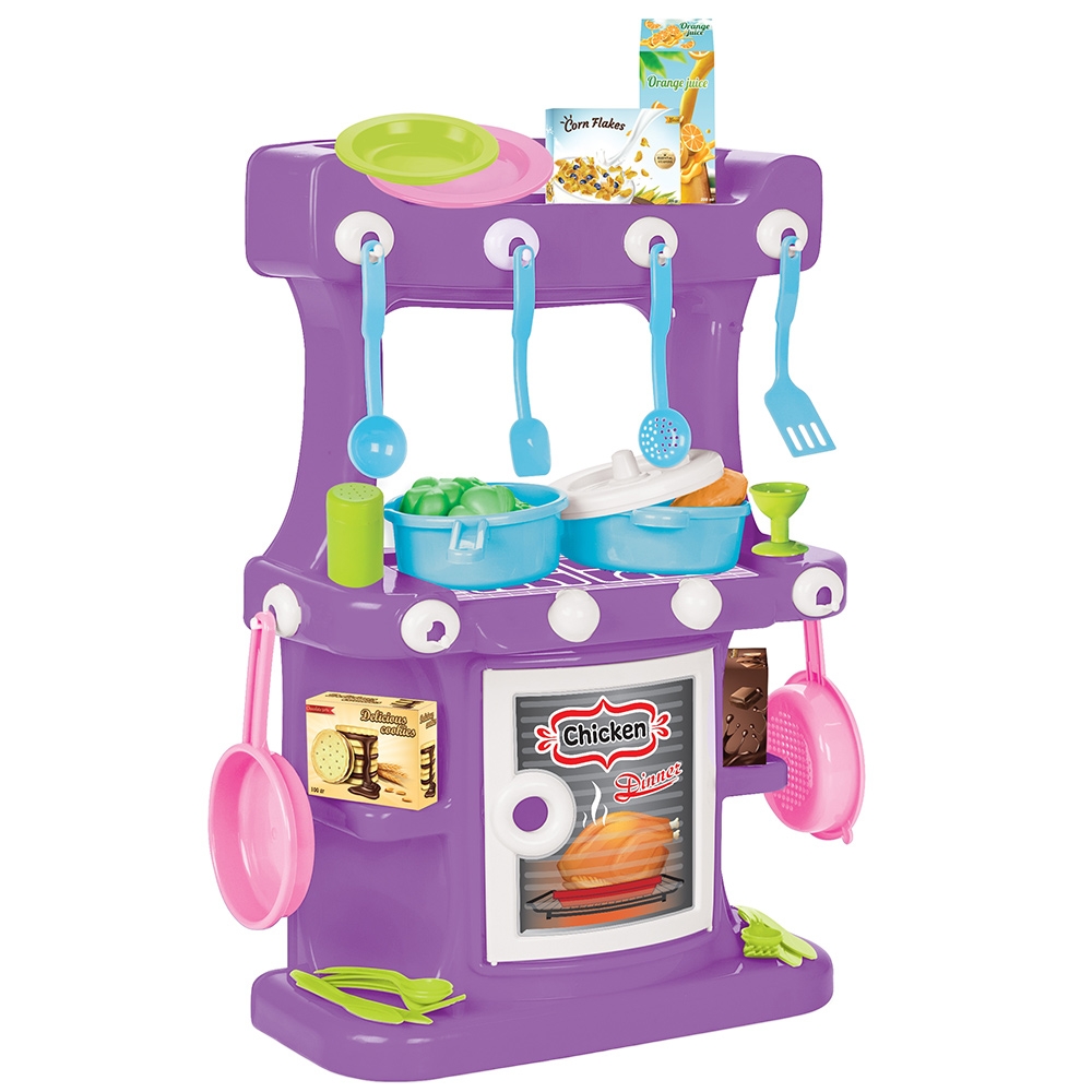 Bucatarie Pilsan Hamarat Kitchen Set purple Bucatarie Pilsan Hamarat Kitchen Set purple
