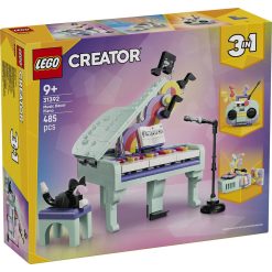 LEGO CREATOR PIAN DECORATIV CU O PISICA 31392 LEGO CREATOR PIAN DECORATIV CU O PISICA 31392