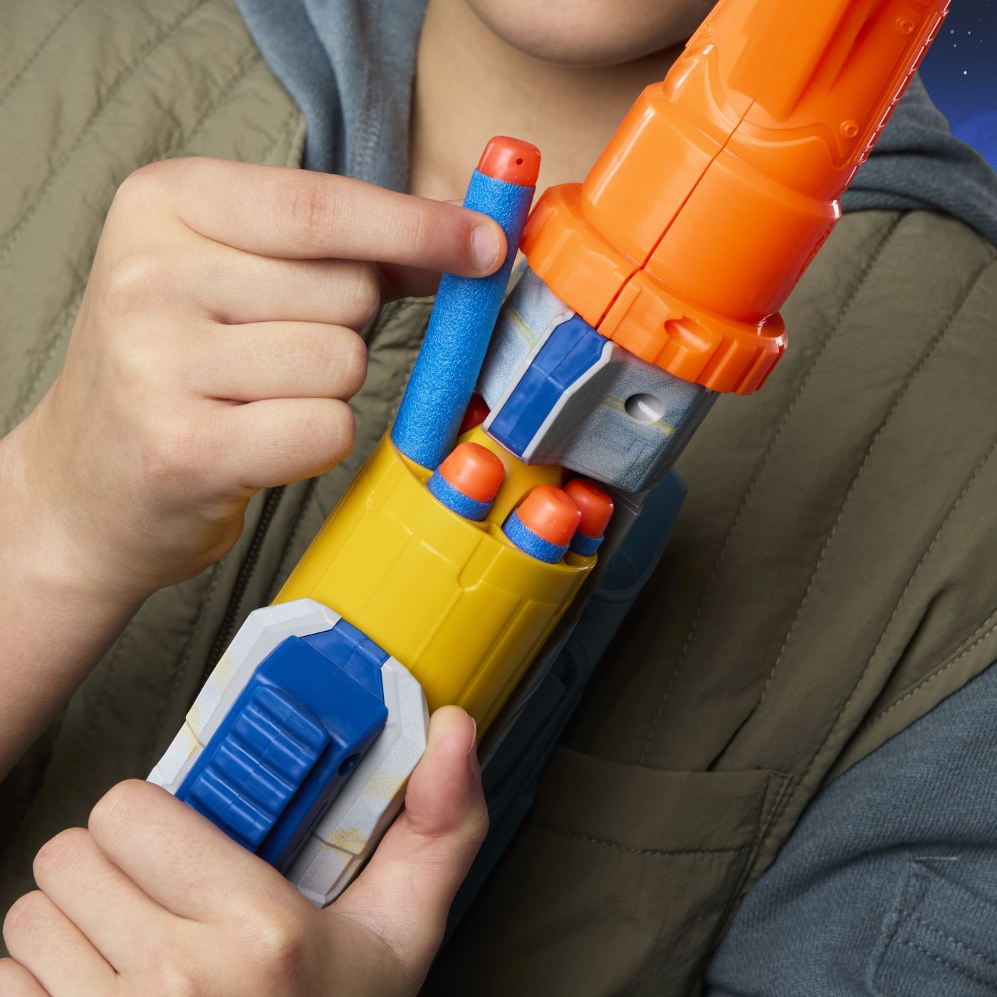NERF BLASTER ELITE STAR WARS MANDALORIAN SI GROGU 8IN1 - imagine 2