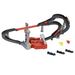 Alternative view of HOT WHEELS RACING CIRCUIT DE CURSE SPRINT FORMULA 1 CU 3 MASINUTE INCLUSE