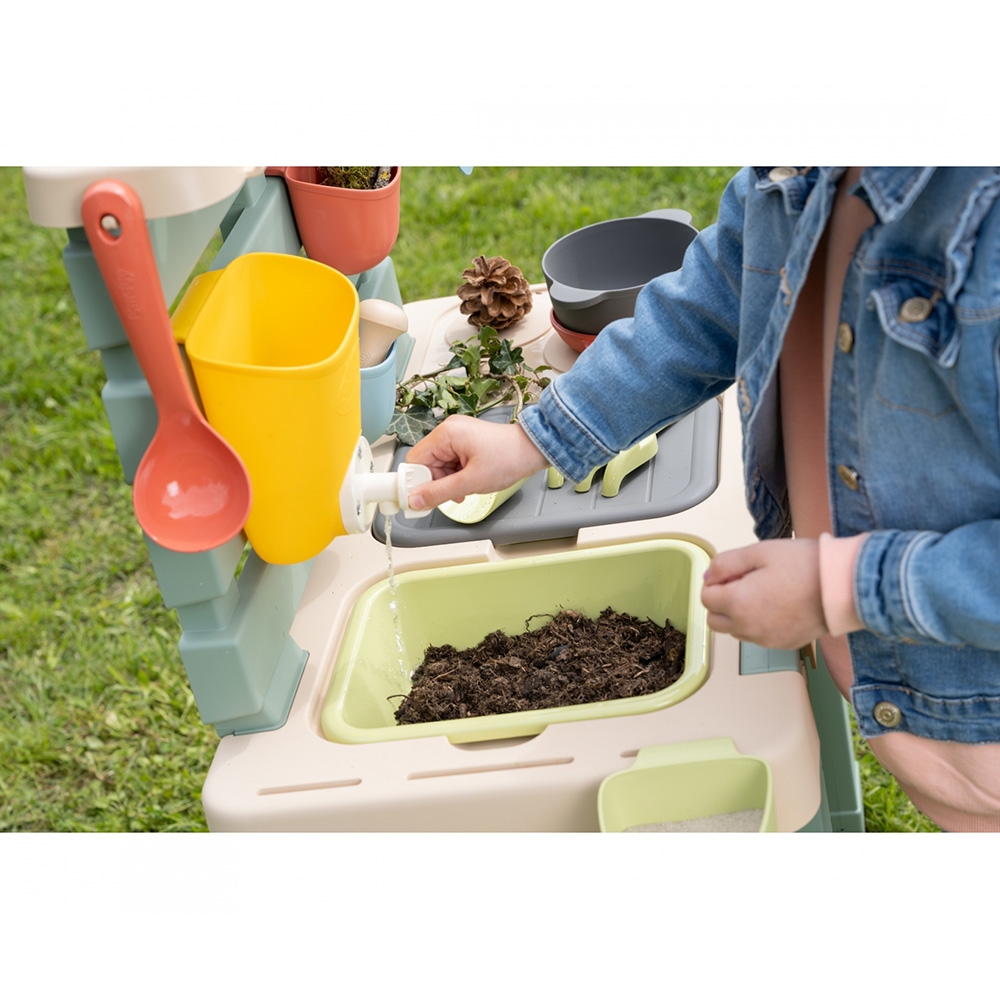 Bucatarie Smoby Mud Kitchen cu 15 accesorii - imagine 5