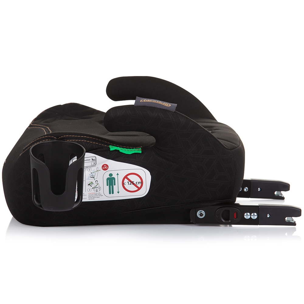 Inaltator auto Chipolino Wing I-Size 125-150 cm obsidian cu sistem Isofix - imagine 2