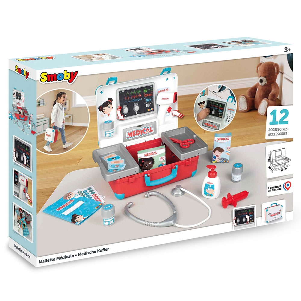 Jucarie Smoby Trusa doctor Medical Case - imagine 6