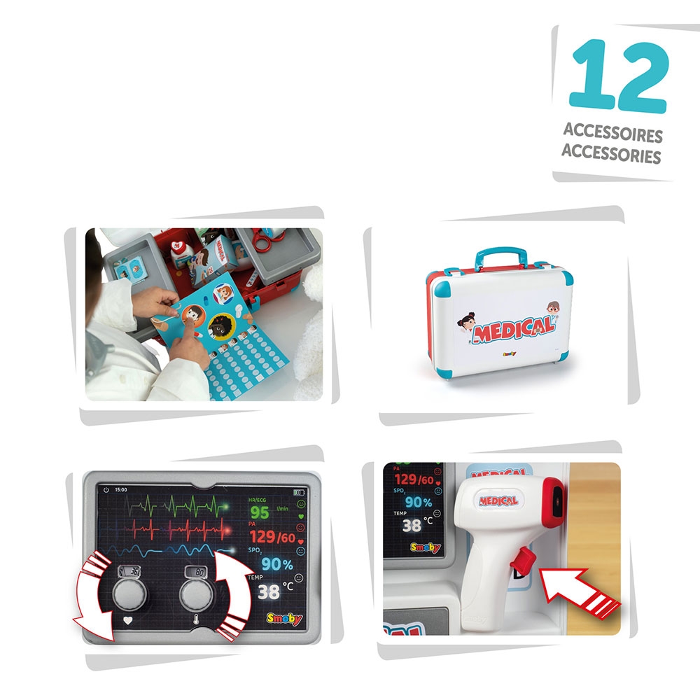 Jucarie Smoby Trusa doctor Medical Case - imagine 2
