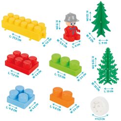 Set constructie Pilsan Master Blocks 194 piese