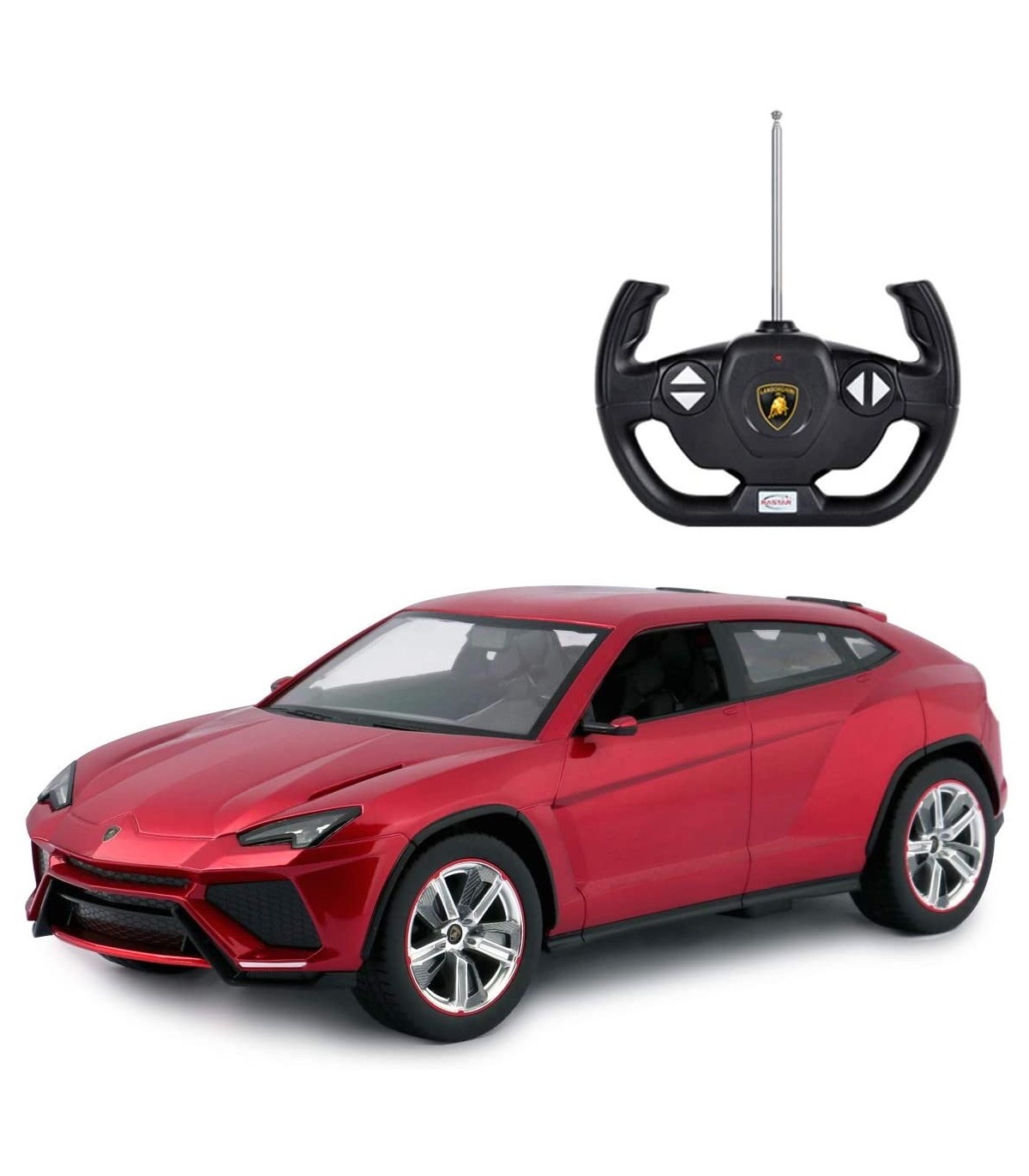 MASINA CU TELECOMANDA LAMBORGHINI URUS ROSU CU SCARA 1 LA 14 - imagine 2