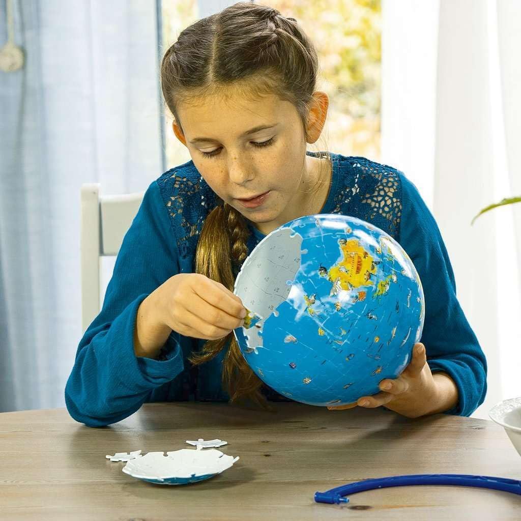 PUZZLE 3D GLOBUL PAMANTESC - imagine 3