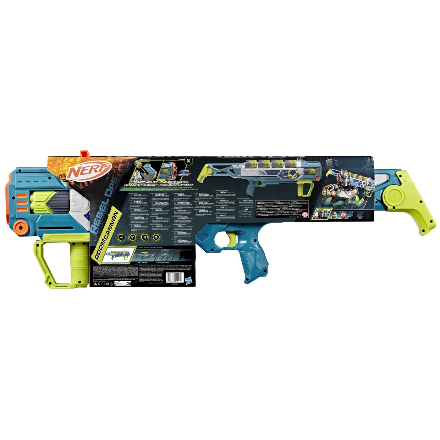 NERF BLASTER ELITE DOOM CANNON - imagine 8