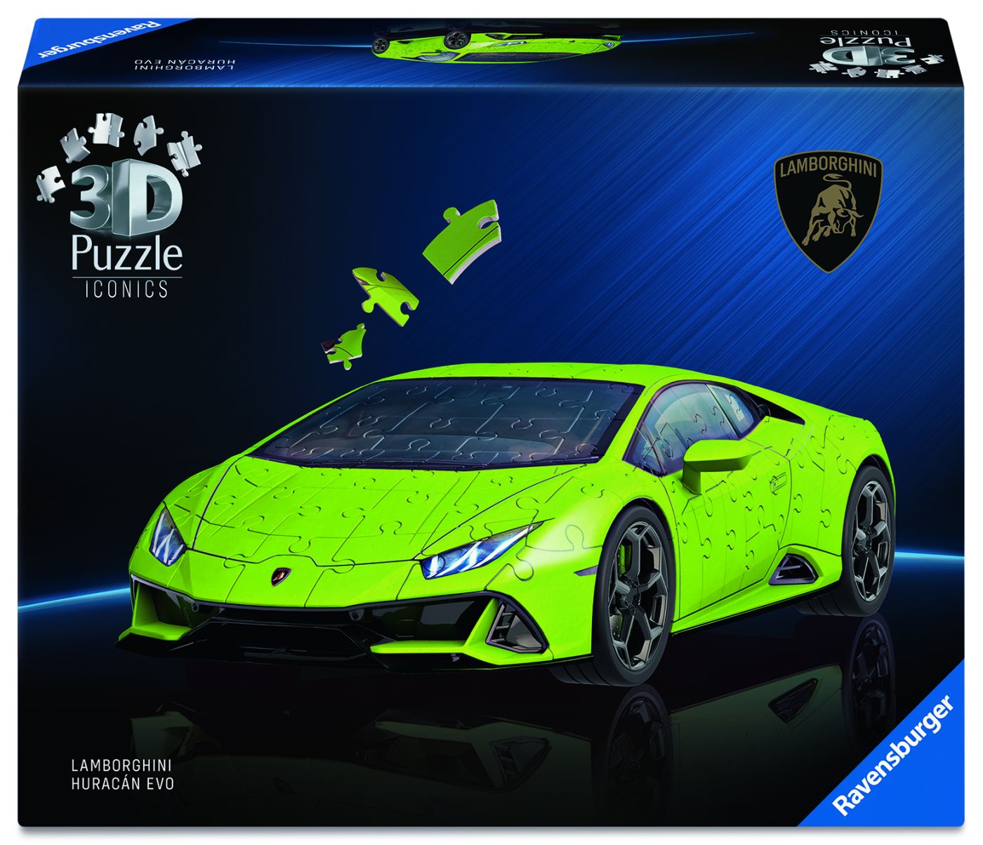 PUZZLE 3D ICONICS LAMBORGHINI HURACAN EVO VERDE PUZZLE 3D ICONICS LAMBORGHINI HURACAN EVO VERDE
