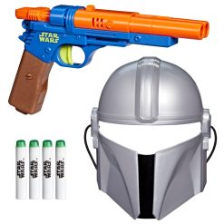 Alternative view of STAR WARS MANDALORIANUL SI GROGU SET BLASTER SI MASCA MANDALORIANUL CU LUMINI SI SUNETE
